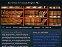 Tablet Screenshot of forrestwagnerlaw.com